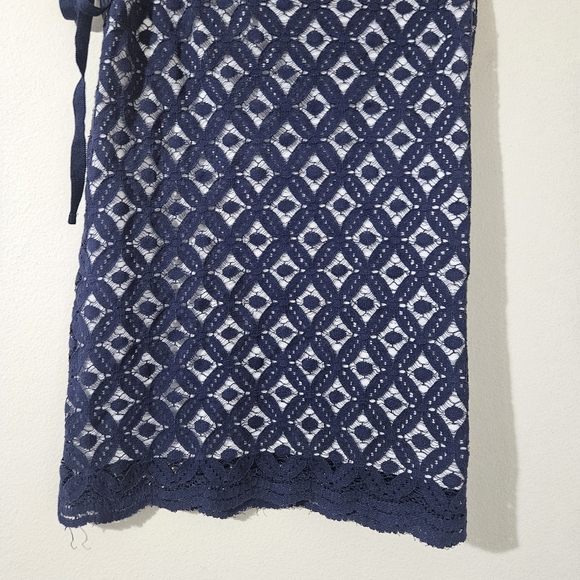 Max Studio Lace Overlay Skirt - Picture 2 of 5